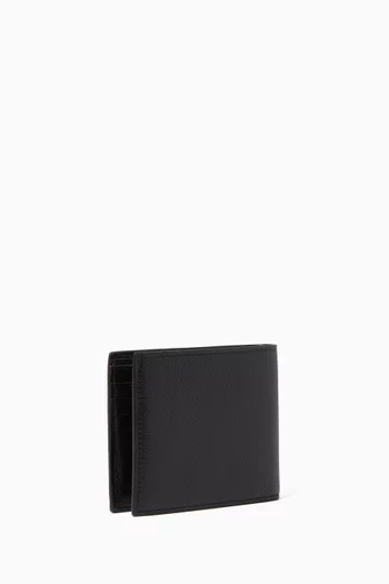 Square Bi-Fold Calfskin Wallet