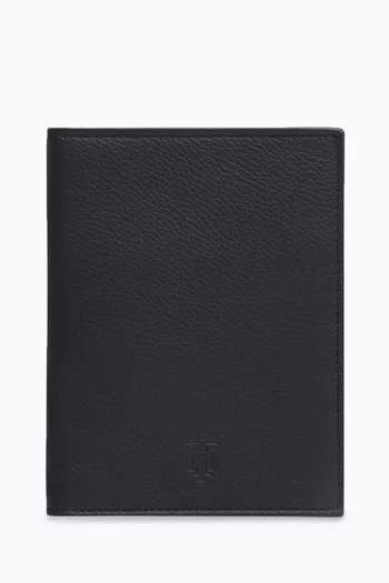 Grain Leather Passport Cover   