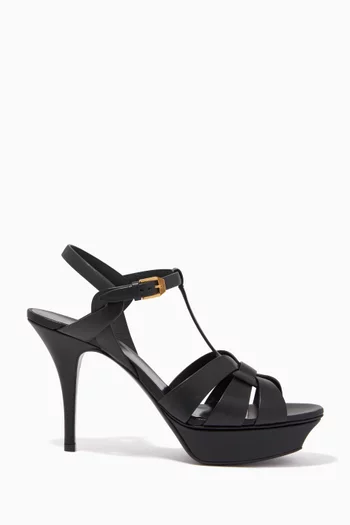 Tribute 105 Platform Sandals in Smooth Leather