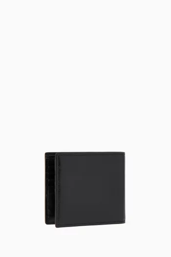 Tiny Monogram East/West Wallet in Shiny Leather  