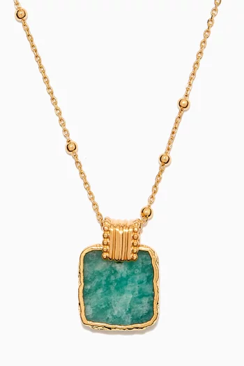 Lena Charm Necklace in 18kt Gold Vermeil on Sterling Silver