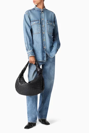 The Jodie Top-handle Bag in Intrecciato Nappa