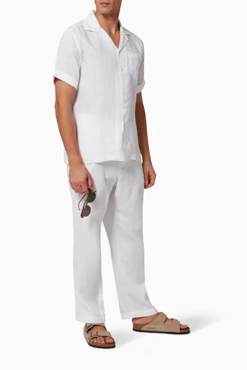 Oscar Chinos in Linen      