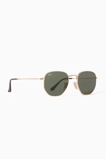 Hexagonal Classic Polarized Sunglasses    