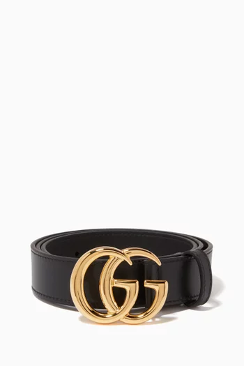 GG Marmont Belt in Leather  
