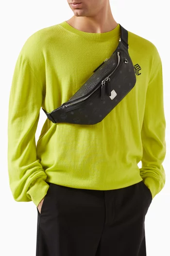 Medium Fursten Belt Bag in Visetos   