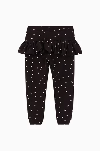 Betty Dotted Jersey Leggings  