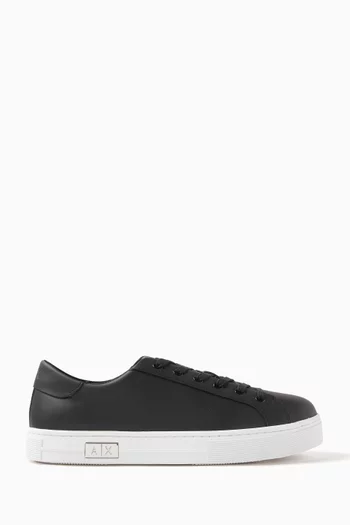 Low Top Sneakers in Leather