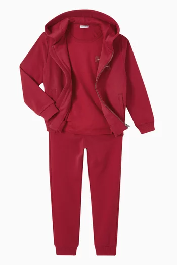 Logo Badge Sweatpants in Jersey
