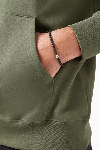 Spiritual Beads Evil Eye Bracelet with Onyx & Sapphire   