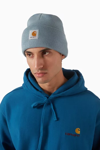 Logo Beanie in Acrylic-knit