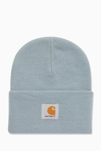 Logo Beanie in Acrylic-knit