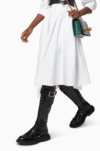 Slick-knee High Boot