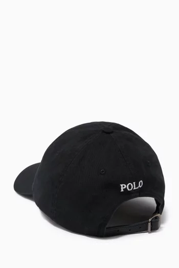Big Pony Cap in Cotton Chino  