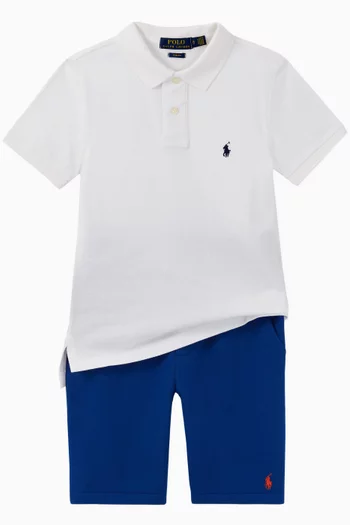 Custom Fit Cotton Mesh Polo   