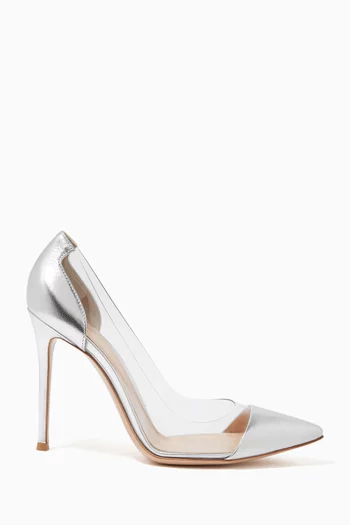 Plexi 105 Pumps in Metallic Leather    