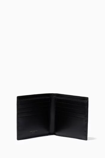 Tiny Monogram E/W Wallet in Leather 
