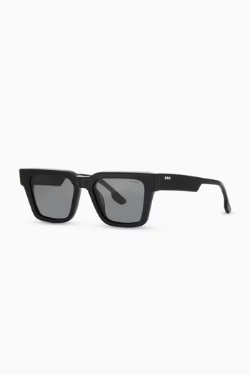 Bob Square Sunglasses in Acetate