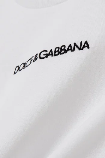 Logo T-shirt in Cotton