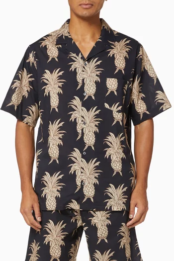 Howie Pineapple Cuban Pyjama Shirt      
