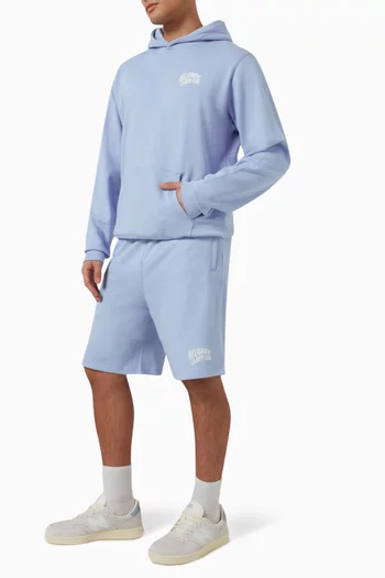 Small Arch Logo Hoodie in Cotton