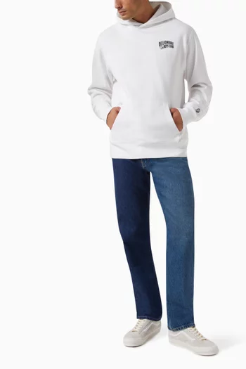 Small Arch Logo Hoodie in Cotton