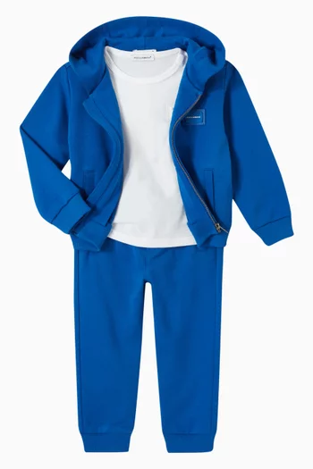 Logo Badge Sweatpants in Jersey