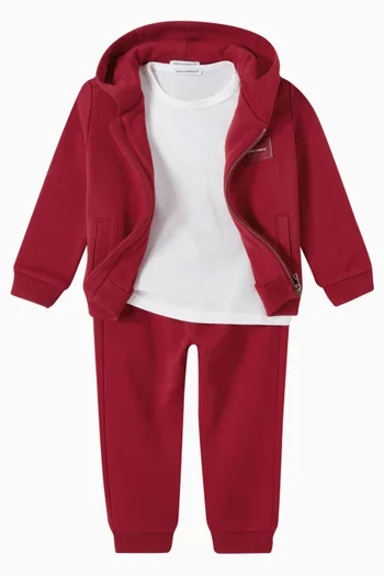 Logo Badge Sweatpants in Jersey