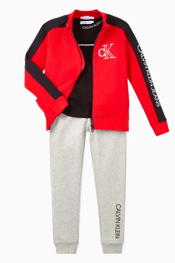Institutional Logo Cotton Sweatpants