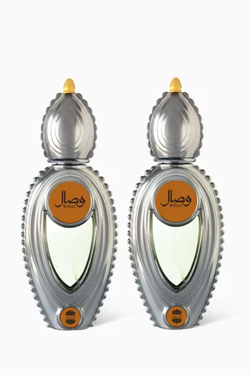 Wisal Eau de Parfum 50ml, Set of 2 