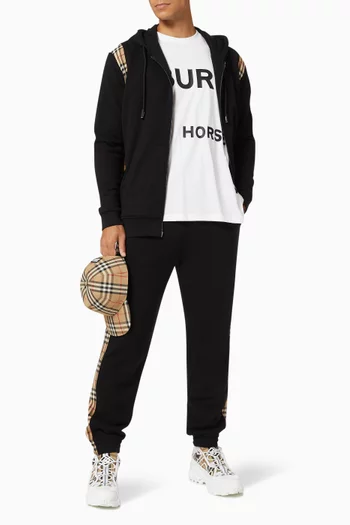 Horseferry Print Oversized T-shirt in Cotton