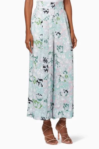 Floral Geo Culottes  