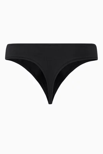 Cotton Jersey Dipped Thong