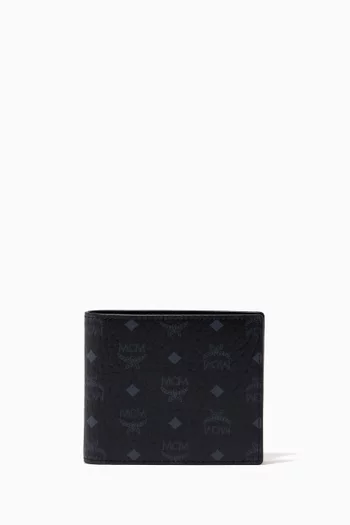 Small Bi-fold Wallet  in Visetos Original  