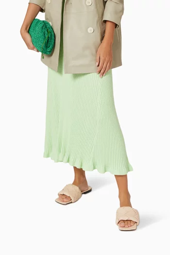BV Lido Flat Sandals in Nappa