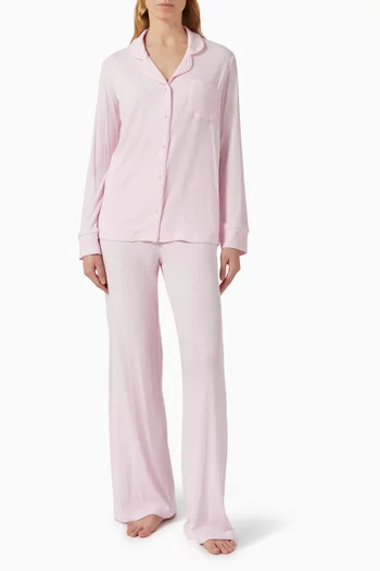 Soft Lounge Rib Sleep Set