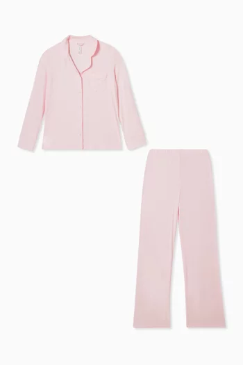 Soft Lounge Rib Sleep Set