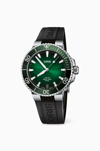 Aquis Date Calibre 400 Watch, 41.5mm