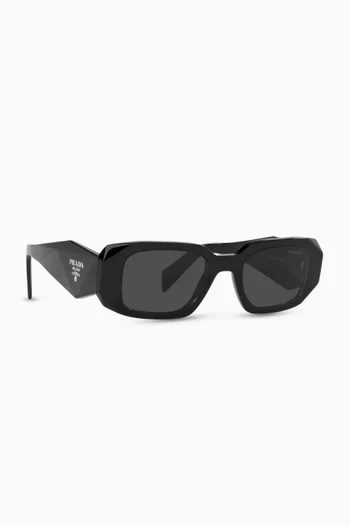 Rectangle Sunglasses in Acetate