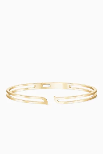 Alif Bangle in 18kt Yellow Gold
