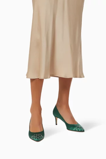 Biella Pumps in Satin   