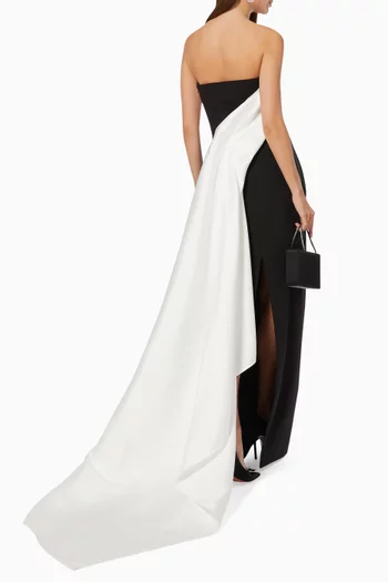 Kinsley Maxi Dress in Twill 