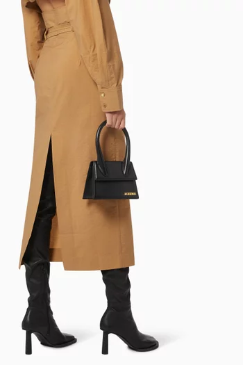 Le Chiquito Moyen Small Bag in Leather         