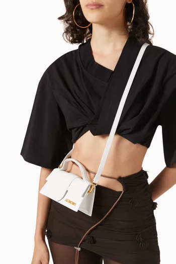 Le Bambino Mini Tote Bag in Leather