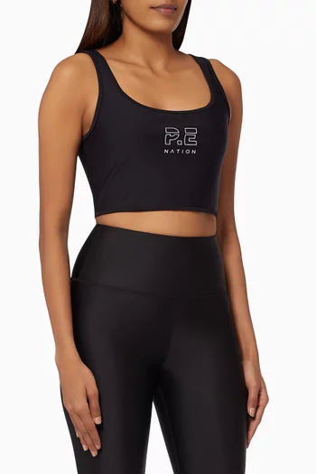 Dynamic Sports Bra in Recycled Polyester 
