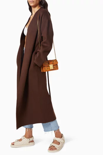 Mini Gretl Crossbody in Visetos  