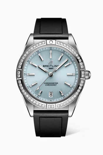 Chronomat Automatic 36 with Diamonds & 18kt Grey Gold  