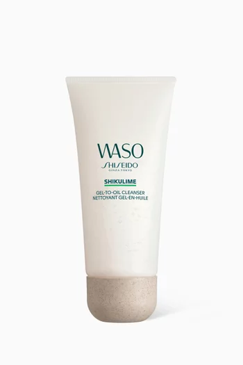 WASO SHIKULIME Gel-to-Oil Cleanser, 125ml  