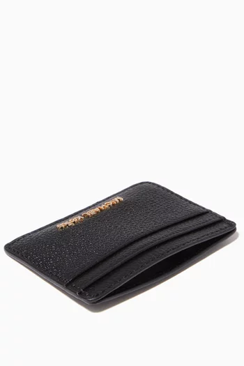 Card Case in Pebbled Leather
