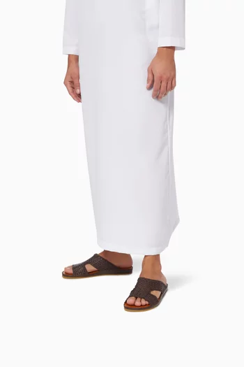 Western Arca Persiena Sandals in Softcalf    